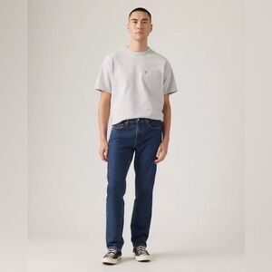 Levi's Men's rare blank 514 Dark Blue Jeans W29 L32